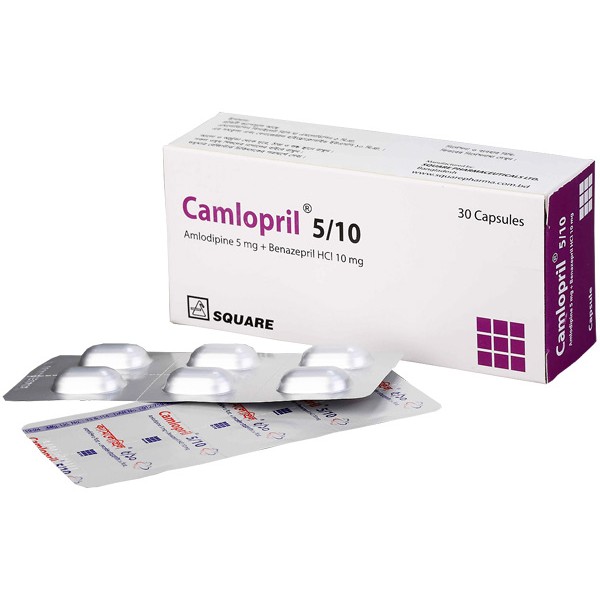 CAMLOPRIL 5/10 Cap.